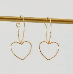 Bella Ray The Anna Ryan Gold Plated Hoop