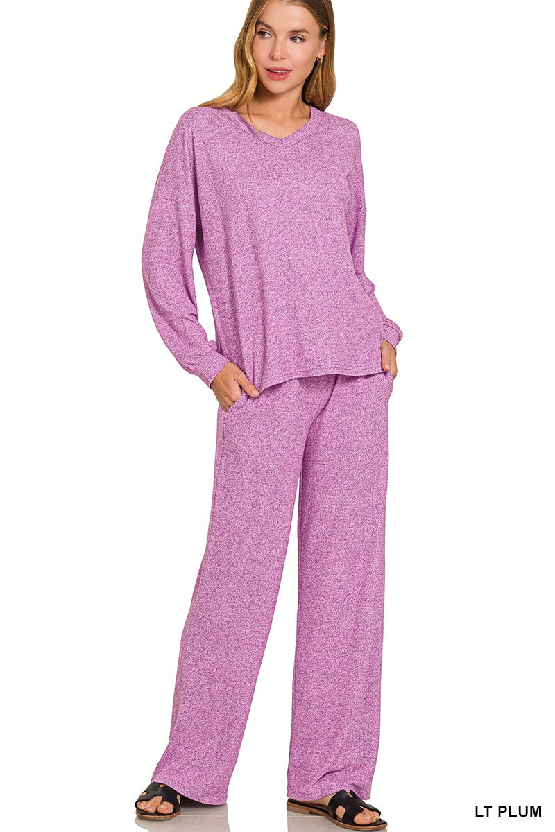 Gypsy Soft Melange Long Sleeve & Pants Set
