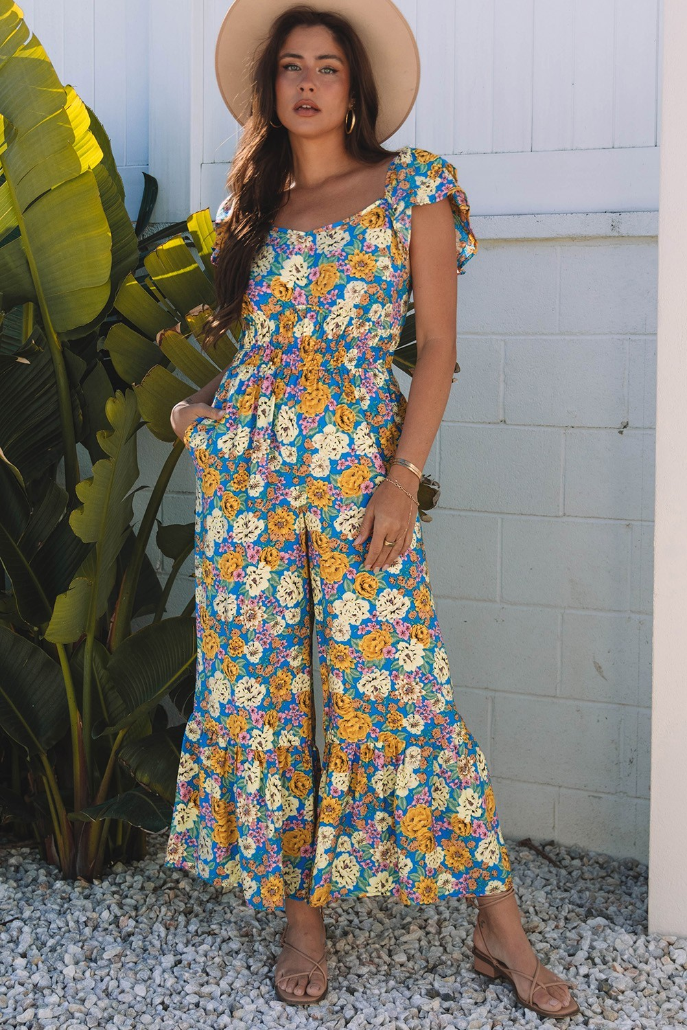 Daisy Jumpsuit, Multi