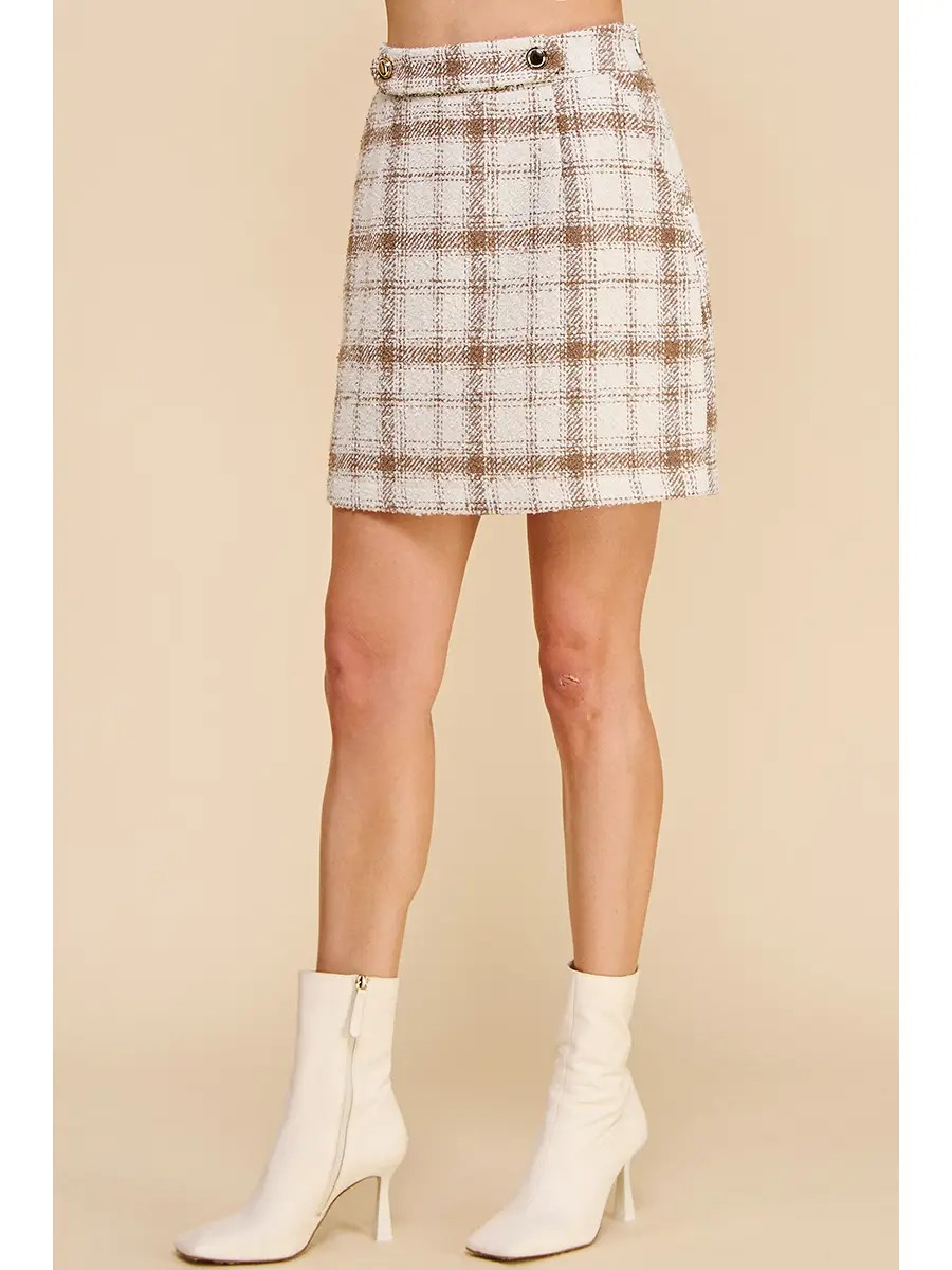 Gabrielle Skirt, Plaid