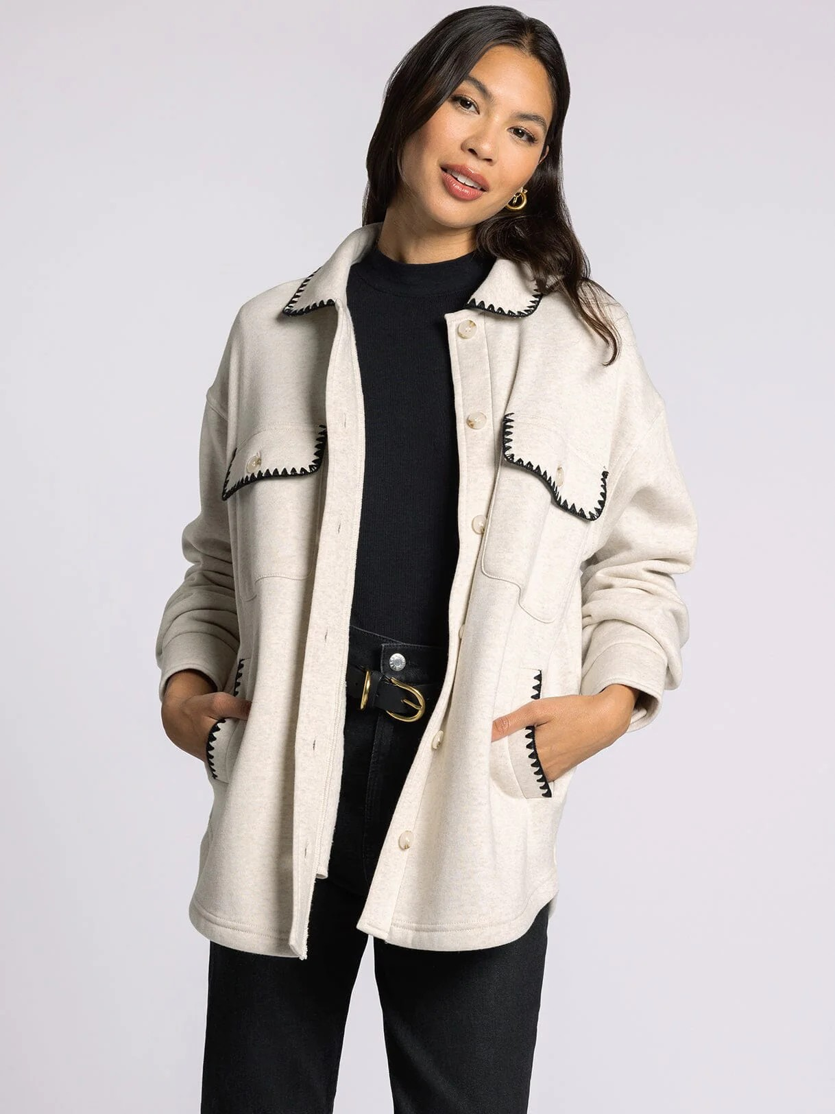 Carmine Jacket, Heather Oatmeal