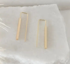 Bella Ray Ellie Gold Plated Earrings