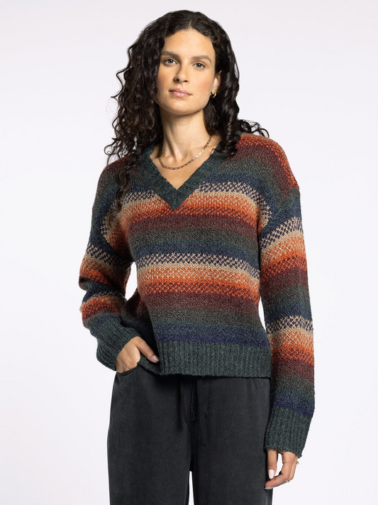 Rena Sweater, Autumn Leaves