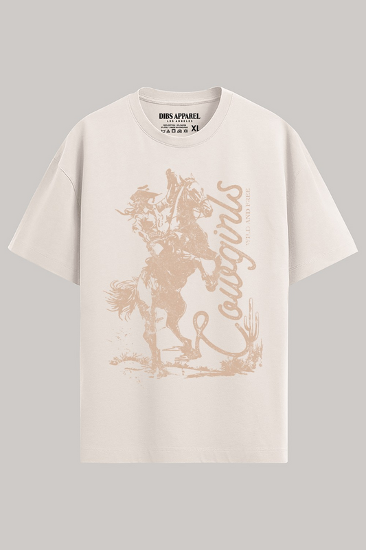 Wild & Free Graphic Tee, Ivory